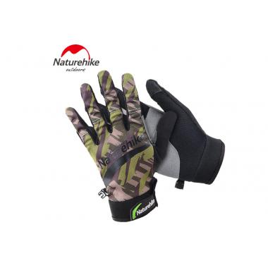 NATUREHIKE Перчатки  Outdoor Thin Gloves #Forest green