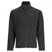 SIMMS Пуловер Rivershed Full Zip Fleece Jacket #Black Heather