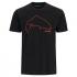 SIMMS Футболка Trout Outline T-Shirt#Black